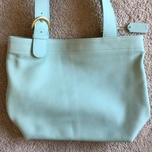 Turquoise Coach Bag